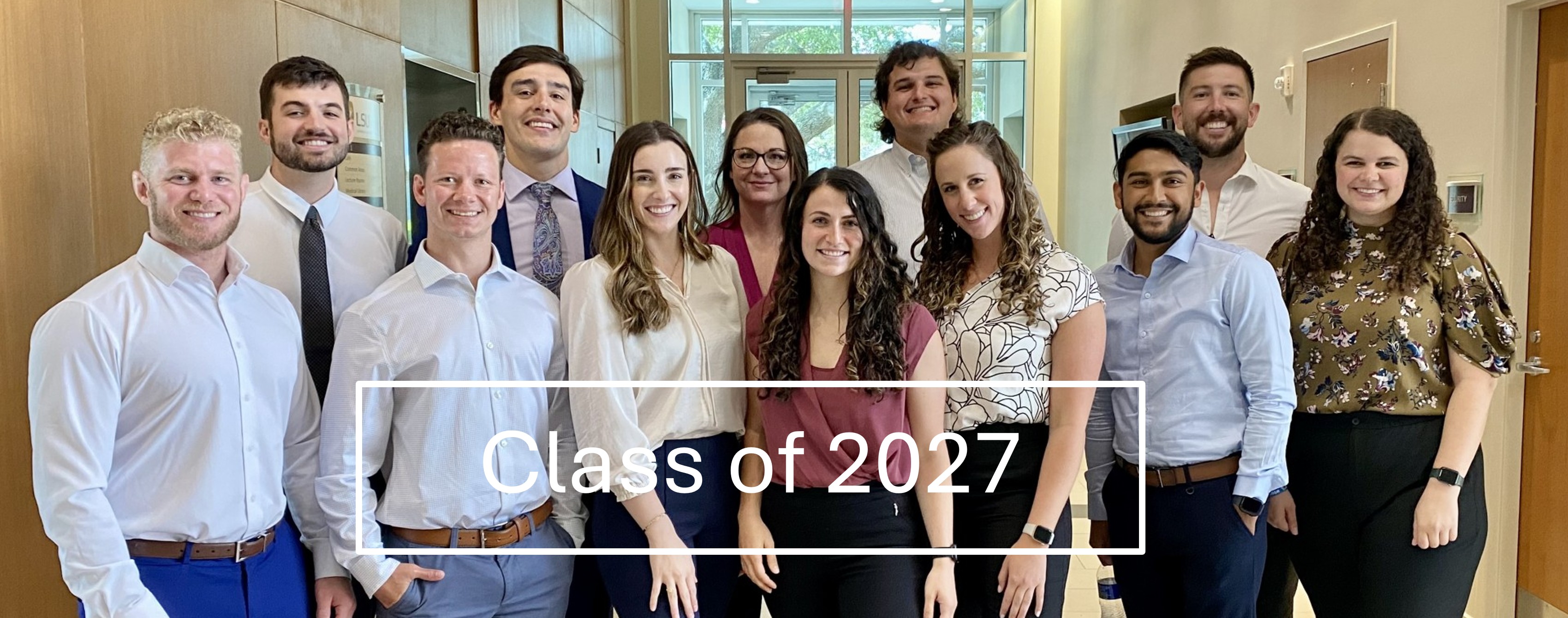Class of 2027 group in color
