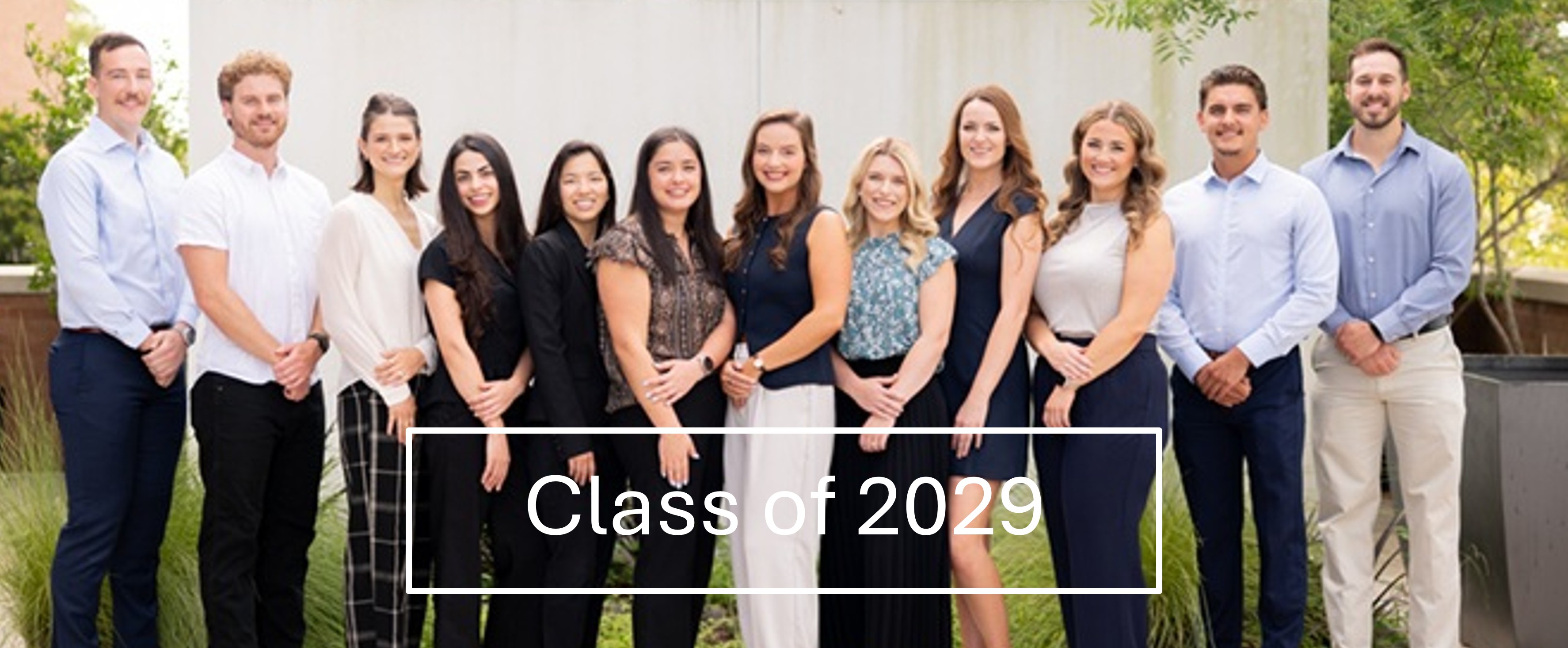 Class of 2029 group pic updated text centered