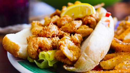 Shrimp Poboys