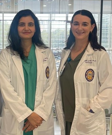 Dr. Ayesha Younus and Dr. Angelle Jolly