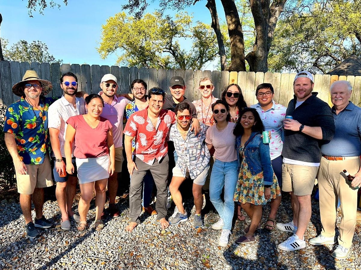 residents outside