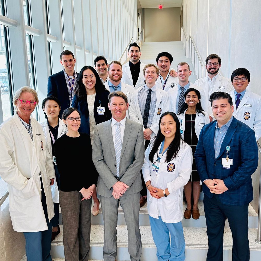 residents with visiting professors